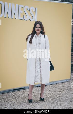 Giulia Elettra Gorietti partecipa alle foto del film 'Sconnessi' alla Casa del Cinema di Roma, il 19th febbraio 2018. (Foto di Luca Carlino/NurPhoto) Foto Stock