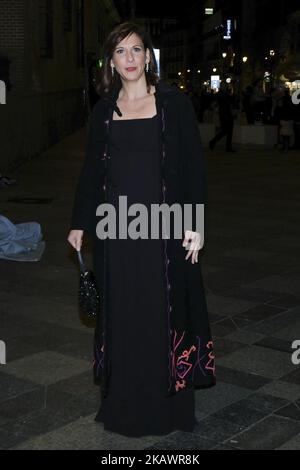 Malena Alterio partecipa ai 'Fotogramas Awards' a Joy Eslava il 26 febbraio 2018 a Madrid, Spagna. (Foto di Oscar Gonzalez/NurPhoto) Foto Stock