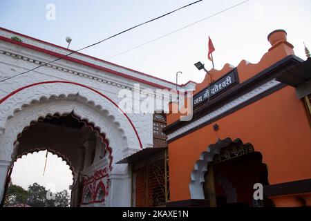 Il Tempio di Danteshwari è il centro della famosissima Bastar Dussehra. Foto Stock