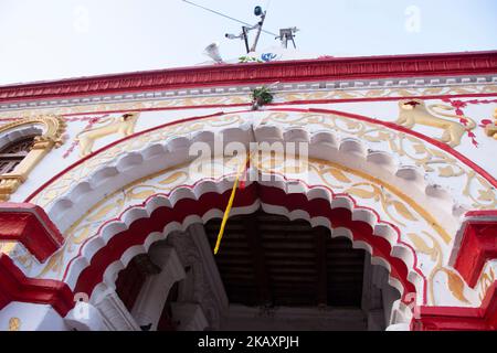 Il Tempio di Danteshwari è il centro della famosissima Bastar Dussehra. Foto Stock