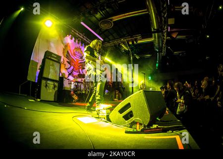 Il cantante Phil Caivano di Monster Magnet suona dal vivo ad Alcatraz, Milano, il 15 maggio 2018. (Foto di Mairo Cinquetti/NurPhoto) Foto Stock
