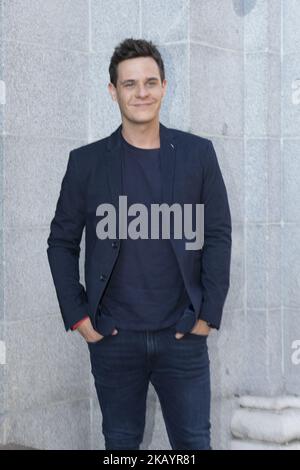 Christian Galvez partecipa al concerto del MONDO DI HANS ZIMMER del FESTIVAL UNIVERSALE DI MUSICA al Teatro Real di Madrid. Spagna. 3 luglio 2018 (Foto di Oscar Gonzalez/NurPhoto) Foto Stock