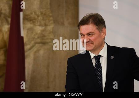 Il primo ministro della Bosnia-Erzegovina, Denis Zvizdic durante i 7th PECO e il vertice dei capi di governo della cooperazione economica dell'Europa centrale e orientale si tiene nel Palazzo Nazionale della Cultura di Sofia, Bulgaria, il 07 luglio 2018 (Foto di Hristo Rusev/NurPhoto) Foto Stock