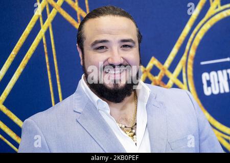 L'attore Franky Martin partecipa alla presentazione di 'El Continental' durante FestVal a Vitoria, Spagna. Settembre 03, 2018. (Foto di Borja B.Hojas/COOLMedia/NurPhoto) Foto Stock