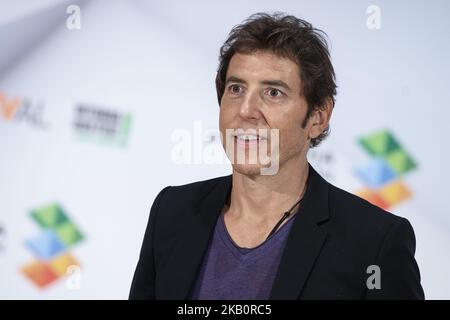 Il comico Manel Fuentes partecipa alla presentazione della nuova stagione del 'Tu cara me suena' durante FestVal a Vitoria, Spagna. Settembre 06, 2018. (Foto di BorjaB.Hojas/COOLMedia/NurPhoto) Foto Stock