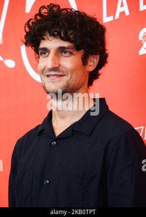 Louis Garrel partecipa alla fotocall 'One Nation One King (un Peuple et Son Roi)' durante il 75th° Festival del Cinema di Venezia, il 7 settembre 2018 a Venezia. (Foto di Matteo Chinellato/NurPhoto) Foto Stock