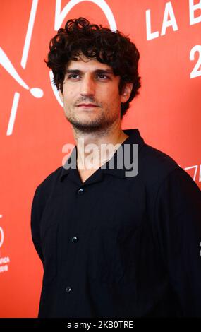 Louis Garrel partecipa alla fotocall 'One Nation One King (un Peuple et Son Roi)' durante il 75th° Festival del Cinema di Venezia, il 7 settembre 2018 a Venezia. (Foto di Matteo Chinellato/NurPhoto) Foto Stock