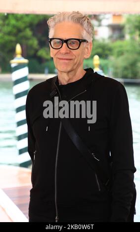 David Cronenberg è stato visto durante il 75th° Festival di Venezia il 7 settembre 2018 a Venezia. (Foto di Matteo Chinellato/NurPhoto) Foto Stock