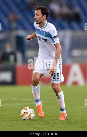 Milano Badelj del Lazio durante la partita di Gruppo della UEFA Europa League tra Lazio e Apollon Limassol allo Stadio Olimpico di Roma il 20 settembre 2018. (Foto di Giuseppe Maffia/NurPhoto) Foto Stock