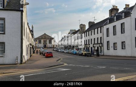 Inverary Argyll Scozia. Un esempio di una 'nuova' cittadina scozzese e di una popolare destinazione per escursioni di un giorno Foto Stock