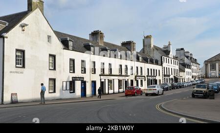 Inverary Argyll Scozia. Un esempio di una 'nuova' cittadina scozzese e di una popolare destinazione per escursioni di un giorno Foto Stock