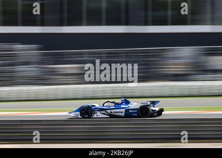 28 da COSTA Antonio Felix (prt), BMW i Andretti Motorsport Team durante i test ufficiali di Formula e pre-stagione sul circuito Ricardo Tormo di Valencia il 16, 17, 18 e 19 ottobre 2018. (Foto di Xavier Bonilla/NurPhoto) Foto Stock