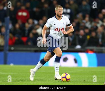 Londra, Inghilterra - 29 ottobre 2018 Eric Dier di Tottenham Hotspur durante la Premier League tra Tottenham Hotspur e Manchester City allo stadio di Wembley, Londra, Inghilterra il 29 ottobre 2018. (Foto di Action Foto Sport/NurPhoto) Foto Stock