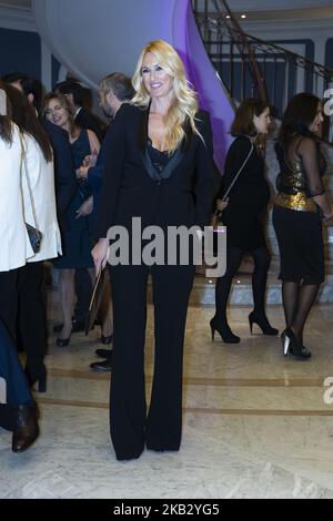 Carolina Cerezuela partecipa a una cena di beneficenza della Fondazione Querer presso l'Hotel Villamagna il 7 novembre 2018 a Madrid, Spagna (Foto di Oscar Gonzalez/NurPhoto) Foto Stock