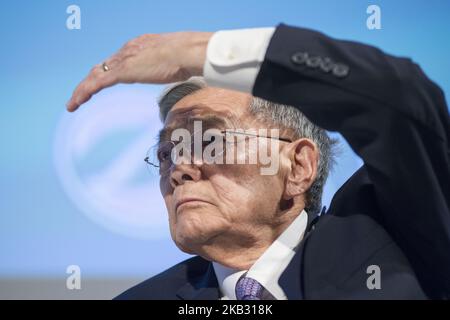 Norman Yoshio Mineta è un politico americano. Membro del Partito democratico, durante la presentazione del Mineta Legacy Project, della Japan Foundation for the United States e del Consiglio USA-Giappone, il film documentario, an American Story: Norman Mineta e la sua eredità, raccontano la vita e la carriera del Segretario Norman Mineta (Vice Presidente del Consiglio dei Consiglieri della USJC), a Tokyo, Giappone, 09 novembre 2018. (Foto di Alessandro di Ciommo/NurPhoto) Foto Stock