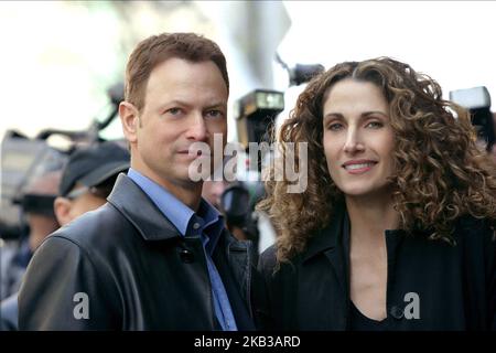 CSI: NY, GARY SINISE, MELINA KANAKAREDES, 2004 Foto Stock