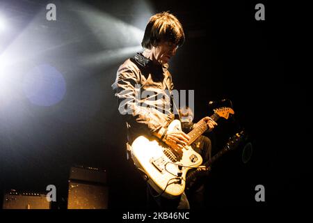 La cantante e cantautrice inglese Johnny Marr ha suonato dal vivo al Fabrique di Milano il 29 novembre 2018. (Foto di Roberto Finizio/NurPhoto) Foto Stock