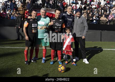 Jose Ortega Cano partecipa al 26th° anniversario della festa di beneficenza tra Artisti e celebrità a favore della Fondazione Universitaria di Madrid. Spagna. 29 dicembre 2018 (Foto di Oscar Gonzalez/NurPhoto) Foto Stock