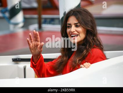 Penelope Cruz è in arrivo al 76th° Festival di Venezia il 02 settembre 2019 a Venezia. (Foto di Matteo Chinellato/NurPhoto) Foto Stock