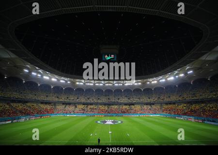 Bucarest, Romania. 03rd Nov 2022. Vista generale di Arena Nationala durante la partita della UEFA Europa Conference League FCSB vs West Ham United all'Arena Națională, Bucarest, Romania, 3rd novembre 2022 (Foto di Stefan Constantin/News Images) Credit: News Images LTD/Alamy Live News Foto Stock