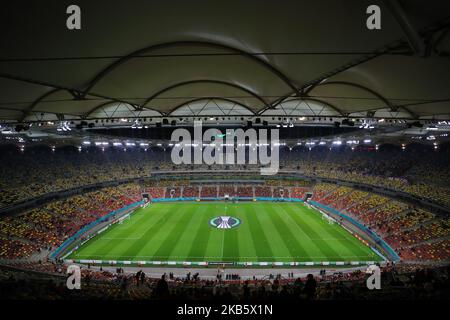 Bucarest, Romania. 03rd Nov 2022. Vista generale di Arena Nationala durante la partita della UEFA Europa Conference League FCSB vs West Ham United all'Arena Națională, Bucarest, Romania, 3rd novembre 2022 (Foto di Stefan Constantin/News Images) Credit: News Images LTD/Alamy Live News Foto Stock