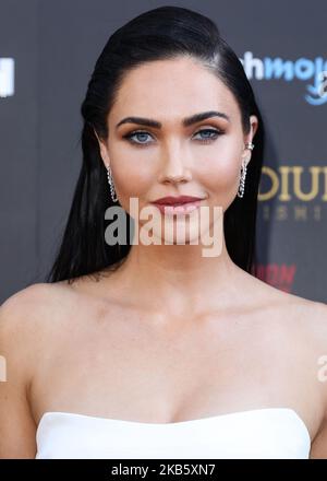 HOLLYWOOD, LOS ANGELES, CALIFORNIA, USA - 13 SETTEMBRE: Jessica Green arriva al 45th° premio annuale Saturn Awards tenutosi ad Avalon Hollywood il 13 settembre 2019 a Hollywood, Los Angeles, California, Stati Uniti. (Foto di David Acosta/Image Press Agency/NurPhoto) Foto Stock