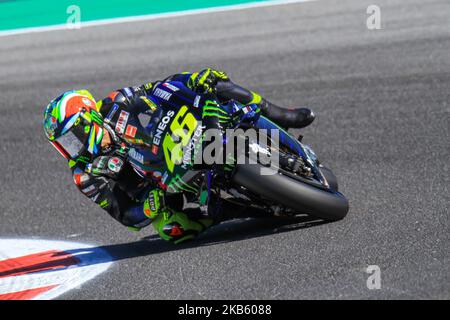 N. 46 VALENTINO ROSSI dall'Italia, Monster Energy Yamaha MotoGP Team, GP Octo di San Marino e della Riviera Romagnola, durante le Qualifiche di sabato al Marco Simoncelli World Circuit ITALIA per il tredicesimo appuntamento del Campionato del mondo MotoGP, dal 13th al 15th settembre - Foto di Felice Monteleone - AFP7 (Foto di Felice Monteleone/NurPhoto) Foto Stock