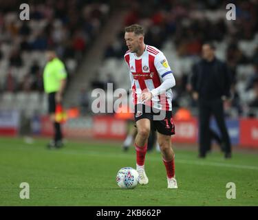 Aidan McGeady di Sunderland durante la partita della Sky Bet League 1 tra Sunderland e Rotherham United allo Stadio di luce di Sunderland martedì 17th settembre 2019. (Foto di Mark Fletcher/MI News/NurPhoto) Foto Stock