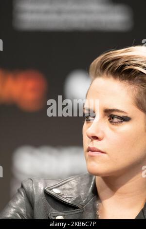 Kristen Stewart partecipa alla conferenza stampa 'Seberg' al San Sebastian Film Festival 67th di San Sebastian, Spagna, il 20 settembre 2019. (Foto di Manuel Romano/NurPhoto) Foto Stock