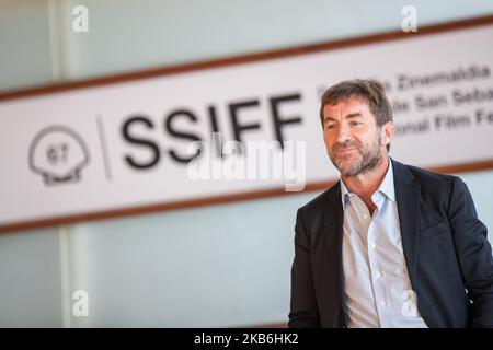 Antonio de la Torre partecipa alla Photocall "la Trinchera Infinita" durante il 67th° Festival del Cinema di San Sebastian, nella città basca settentrionale spagnola di San Sebastian, il 22 settembre 2019. (Foto di Manuel Romano/NurPhoto) Foto Stock