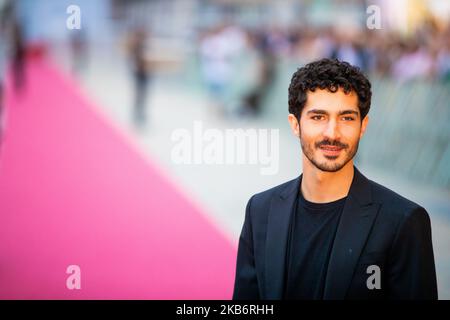 Chino Darin partecipa alla Premiere "la Odisea de Los Giles (eroico perdenti)" durante il Festival del Cinema di San Sebastian del 67th nella città basca settentrionale spagnola di San Sebastian il 23 settembre 2019. (Foto di Manuel Romano/NurPhoto) Foto Stock