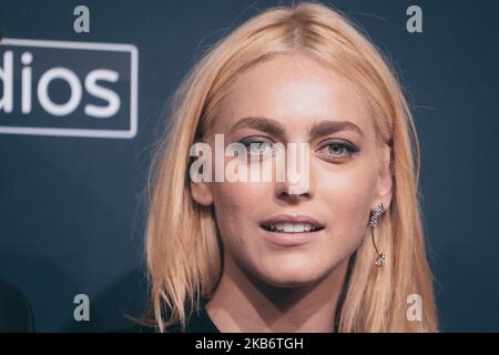 L'attrice Miriam Leone partecipa alla fotocall '1994' TV Movie dello Space moderno il 24 settembre 2019 a Roma. (Foto di Luca Carlino/NurPhoto) Foto Stock