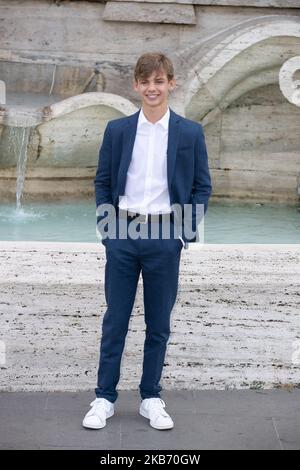 Francesco Mura partecipa al film di foto 'appena in un minuto' il 26 settembre 2019 a Roma. (Foto di Mauro Fagiani/NurPhoto) Foto Stock