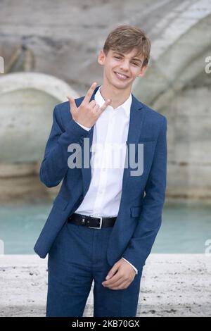 Francesco Mura partecipa al film di foto 'appena in un minuto' il 26 settembre 2019 a Roma. (Foto di Mauro Fagiani/NurPhoto) Foto Stock