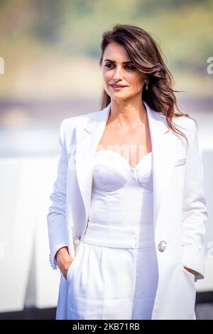 Penelope Cruz partecipa alla fotocellula 'Wasp Network (la Red Aspa)' durante il 67th° Festival Internazionale del Cinema di San Sebastian il 27 settembre 2019 a San Sebastian, Spagna. (Foto di Manuel Romano/NurPhoto) Foto Stock