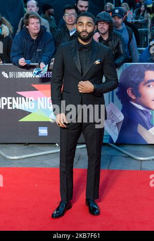 Anthony Welsh partecipa alla prima cinematografica europea di "The Personal History of David Copperfield" a Odeon Luxe Leicester Square durante il 63rd° BFI London Film Festival Opening Night Gala, il 02 ottobre 2019 a Londra, Inghilterra. (Foto di Wiktor Szymanowicz/NurPhoto) Foto Stock