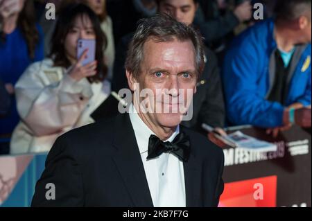 Hugh Laurie partecipa alla prima cinematografica europea di "The Personal History of David Copperfield" a Odeon Luxe Leicester Square durante il 63rd° BFI London Film Festival Opening Night Gala, il 02 ottobre 2019 a Londra, Inghilterra. (Foto di Wiktor Szymanowicz/NurPhoto) Foto Stock