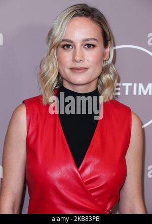 BEVERLY HILLS, LOS ANGELES, CALIFORNIA, USA - 11 OTTOBRE: L'attrice Brie Larson arriva al Variety's Power of Women Los Angeles 2019 che si tiene presso il Beverly Wilshire Hotel (A Four Seasons Hotel) il 11 ottobre 2019 a Beverly Hills, Los Angeles, California, Stati Uniti. (Foto di Xavier Collin/Image Press Agency/NurPhoto) Foto Stock