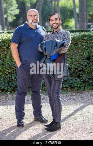 Andrea Adriatico, Nicola di Benedetto partecipa alla foto del film gli anni Amari alla Casa del Cinema il 16 ottobre 2019 a Roma. (Foto di Mauro Fagiani/NurPhoto) Foto Stock