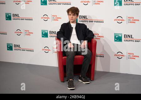 Mitchell Paulsen partecipa alla foto del film "Run with the Cunted" durante il 14th° Festival di Roma, il 24 ottobre 2019 a Roma. (Foto di Luca Carlino/NurPhoto) Foto Stock