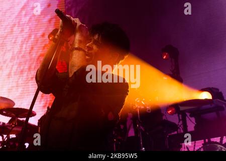 Gary Numan in concerto dal vivo alla Roundhouse di Londra 24 ottobre 2019 Regno Unito (Foto di Robin Pope / NurPhoto) (Foto di Robin Pope/NurPhoto) Foto Stock