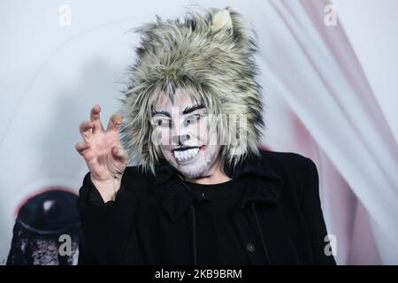 HOLLYWOOD, LOS ANGELES, CALIFORNIA, USA - 26 OTTOBRE: L'attrice Kathy Bates arriva alla "American Horror Story" 100th Episode Celebration di FX, tenutasi presso l'Hollywood Forever Cemetery il 26 ottobre 2019 a Hollywood, Los Angeles, California, Stati Uniti. (Foto di Xavier Collin/Image Press Agency/NurPhoto) Foto Stock