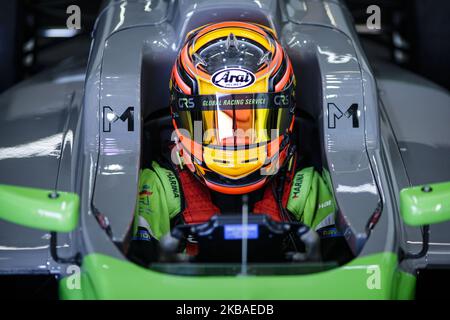 22 Belen Garcia dalla Spagna del Global Racing Service durante la F4 Cup Spagna al Circuit de Barcelona - Catalunya, il 9th novembre 2019, Spagna. (Foto di Xavier Bonilla/NurPhoto) Foto Stock