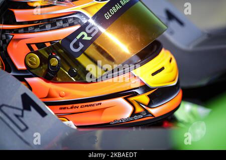 22 Belen Garcia dalla Spagna del Global Racing Service durante la F4 Cup Spagna al Circuit de Barcelona - Catalunya, il 9th novembre 2019, Spagna. (Foto di Xavier Bonilla/NurPhoto) Foto Stock