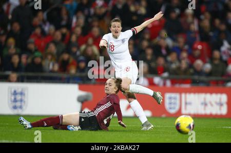 Ellen White of England Donne durante l'amicizia internazionale delle donne tra Inghilterra Donne e Germania Donne allo stadio di Wembley a Londra, Inghilterra il 09 novembre 2019 Credit Action Foto Sport (Photo by Action Foto Sport/NurPhoto) Foto Stock