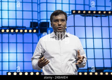 Rohit Prasad (Amazon) durante il giorno 2 del Web Summit 2019 a Lisbona, Portogallo, il 5 novembre 2019. (Foto di Rita Franca/NurPhoto) Foto Stock