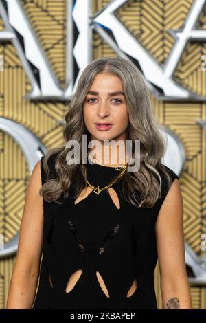 Londra, Regno Unito. 3 novembre 2022. Harriet Rose partecipa alla prima europea del film “Black Panther Wakanda Forever” a Cineworld Leicester Square. Credit: Stephen Chung / EMPICS / Alamy Live News Foto Stock