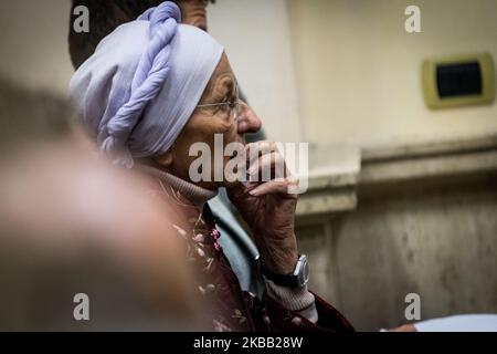 Emma Bonino partecipa all'Assemblea Nazionale +Europe Party il 16 novembre 2019 a Roma (Foto di Andrea Ronchini/NurPhoto) Foto Stock