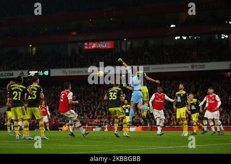 Alex McCarthy, portiere di Southampton, è un calciatore di tutto il resto durante la Premier League inglese tra Arsenal e Southampton allo stadio Emirates , Londra, Inghilterra, il 23 novembre 2019. (Foto di Action Foto Sport/NurPhoto) Foto Stock