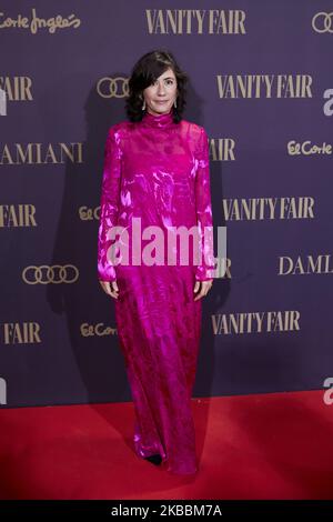 Carmen March partecipa al Premio Vanity Fair ‘persona dell’anno 2019’ al Teatro Real di Madrid, Spagna. Novembre 25, 2019. (Foto di A. Ware/NurPhoto) Foto Stock